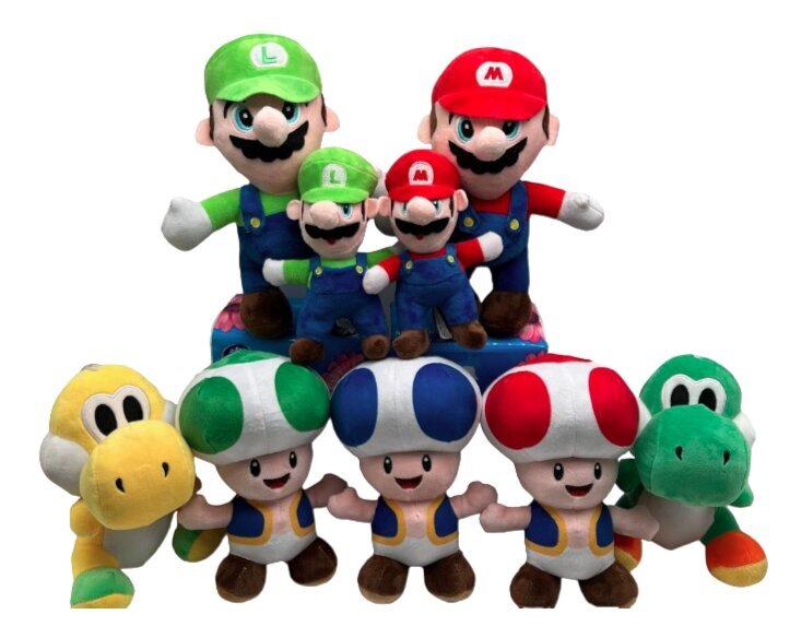 Minkštas žaislas Super Mario Yoshi, 28cm kaina ir informacija | Minkšti (pliušiniai) žaislai | pigu.lt
