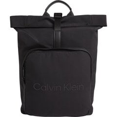 Kuprinė vyrams Calvin Klein Must roll top backpack цена и информация | Мужские сумки | pigu.lt