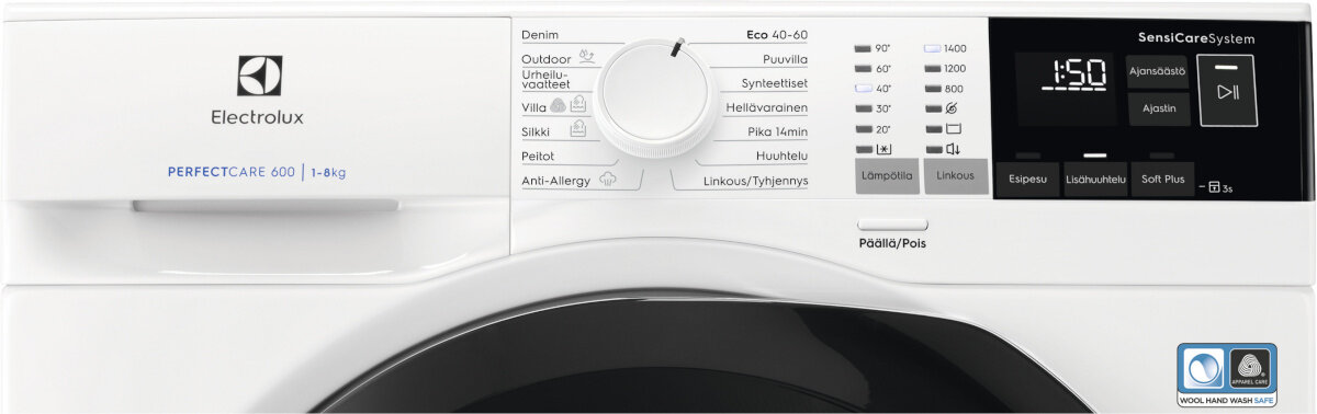 Electrolux EW6F5348F6 kaina ir informacija | Skalbimo mašinos | pigu.lt