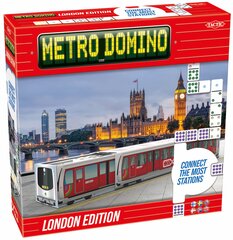 Stalo žaidimas Tactic Metro Domino London, ENG kaina ir informacija | Stalo žaidimai, galvosūkiai | pigu.lt