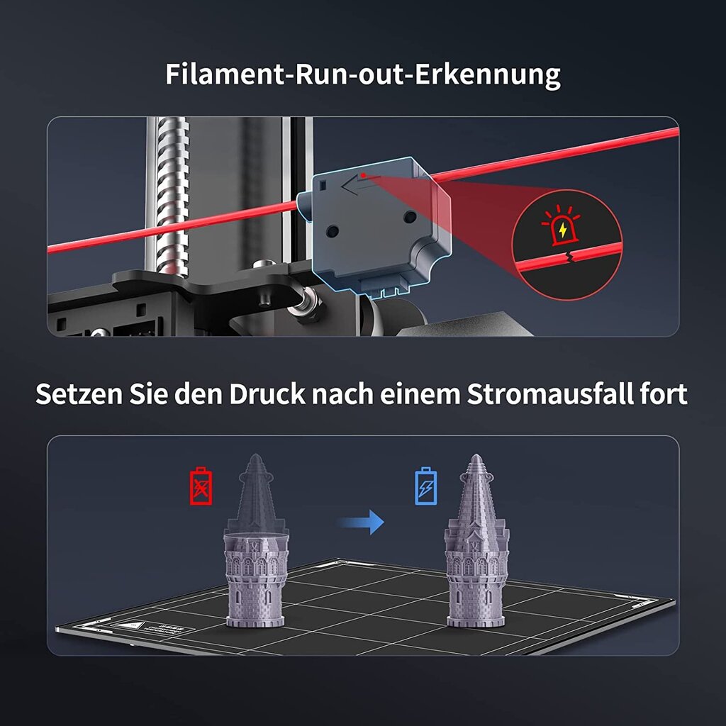 3D spausdintuvas Anycubic Kobra Max kaina ir informacija | Išmanioji technika ir priedai | pigu.lt