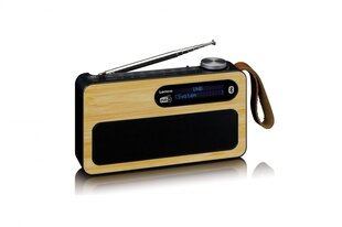 Lenco PDR-040BAMBOOBK Bluetooth / RDS цифровой DAB+ радиоприемник цена и информация | Радиоприемники и будильники | pigu.lt