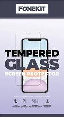 FoneKit Tempered Glass Screen Protector kaina ir informacija | Apsauginės plėvelės telefonams | pigu.lt