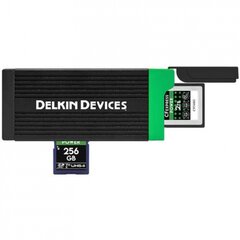 Delkin DDREADER56 kaina ir informacija | Adapteriai, USB šakotuvai | pigu.lt