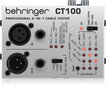 Kabelių tikrintuvas Behringer CT100 kaina ir informacija | Priedai muzikos instrumentams | pigu.lt