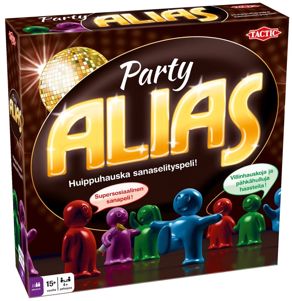 Stalo žaidimas Tactic Party Alias, FIN kaina ir informacija | Stalo žaidimai, galvosūkiai | pigu.lt