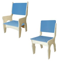 Vaikiška kėdė Betula blue, mėlyna kaina ir informacija | Vaikiškos kėdutės ir staliukai | pigu.lt