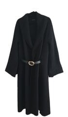 Moteriškas pavasarinis paltas Kallista Adige, juodas kaina ir informacija | Paltai moterims | pigu.lt