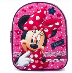 Vaikiška kuprinė Minnie Mouse, 12L, rožinė цена и информация | Рюкзаки и сумки | pigu.lt