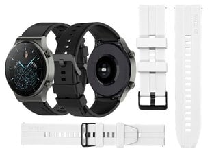 iStrap Watch Band White kaina ir informacija | Išmaniųjų laikrodžių ir apyrankių priedai | pigu.lt