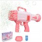 Burbulų pistoletas Vergionic su priedais, rožinis kaina ir informacija | Vandens, smėlio ir paplūdimio žaislai | pigu.lt