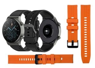 iStrap Watch Band Orange kaina ir informacija | Išmaniųjų laikrodžių ir apyrankių priedai | pigu.lt