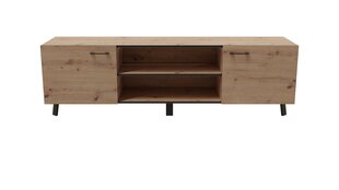 ТВ-столик ADRK Furniture Lofton Artisan, коричневый цена и информация | Тумбы под телевизор | pigu.lt