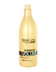 Drėkinamasis apimties suteikiantis šampūnas plaukams Stapiz Sleek Line Volume 1000 ml kaina ir informacija | Šampūnai | pigu.lt