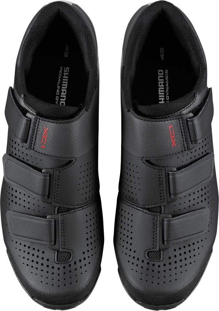 Dviratininkų batai Shimano XC1 (XC100) SPD,46, juodi kaina ir informacija | Dviratininkų apranga | pigu.lt