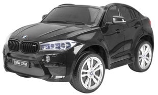 Vaikiškas vienvietis elektromobilis BMW X6 XXL, juodas kaina ir informacija | Elektromobiliai vaikams | pigu.lt