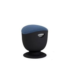 Эргономичный баланс Up Up Seul, табурет чёрный, D47, синяя ткань цена и информация | Офисные кресла | pigu.lt