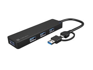 Natec USB 3.0 HUB цена и информация | Адаптеры, USB-разветвители | pigu.lt