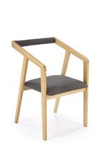 2-jų kėdžių komplektas Halmar Azul, pilkas kaina ir informacija | Virtuvės ir valgomojo kėdės | pigu.lt