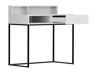 Письменный стол Black Red White Modeo, белый цвет цена и информация | Компьютерные, письменные столы | pigu.lt