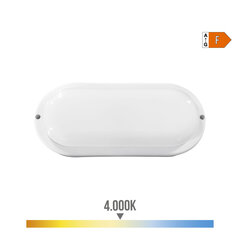 Светодиодный настенный светильник EDM Овал Белый 18 W F 1820 lm (4000 K) цена и информация | Уличные светильники | pigu.lt