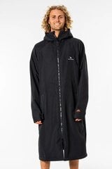 Striukė moterims ir vyrams RipCurl Hooded Anti-Series CTWBA9, juoda kaina ir informacija | Striukės moterims | pigu.lt