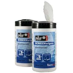 Салфетки для чистки экранов PRF Screenwipes, 100 шт. цена и информация | Инвентарь для уборки и принадлежности | pigu.lt