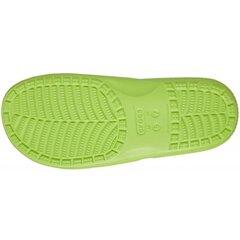 Crocs lauko šlepetės moterims 2061213UH, žalios kaina ir informacija | Šlepetės moterims | pigu.lt