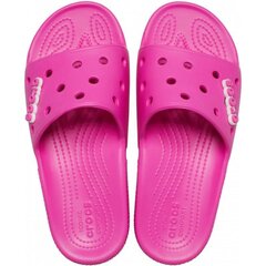 Crocs lauko šlepetės moterims 2061216UB, rožinės kaina ir informacija | Šlepetės moterims | pigu.lt