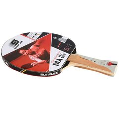 Stalo teniso raketė Sunflex Team, 1vnt, raudona kaina ir informacija | Stalo teniso raketės, dėklai ir rinkiniai | pigu.lt