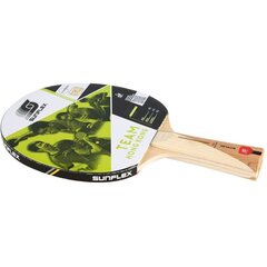 Stalo teniso raketė Sunflex Team Hong Kong S10376 kaina ir informacija | Stalo teniso raketės, dėklai ir rinkiniai | pigu.lt