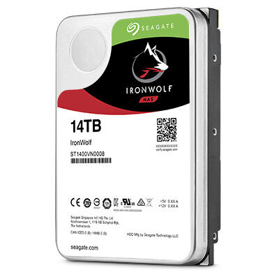 Seagate IronWolf NAS ST14000NE0008 kaina ir informacija | Vidiniai kietieji diskai (HDD, SSD, Hybrid) | pigu.lt