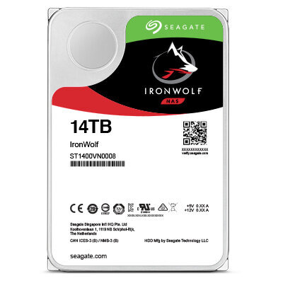 Seagate IronWolf NAS ST14000NE0008 kaina ir informacija | Vidiniai kietieji diskai (HDD, SSD, Hybrid) | pigu.lt