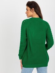Женская зеленая блузка больших размеров цена и информация | Женские кофты | pigu.lt