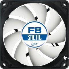 Arctic F8 Silent (ACFAN00025A) kaina ir informacija | Kompiuterių ventiliatoriai | pigu.lt