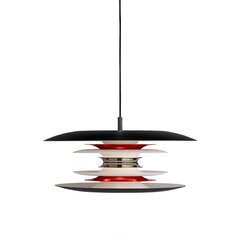 Belid Подвеска металлическая Lame черный/ блестящий красный 144421 цена и информация | Подвесной светильник | pigu.lt