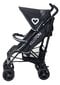 Vežimėlis-skėtukas BRITTON Shopper, juodas kaina ir informacija | Vežimėliai | pigu.lt