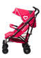 Vežimėlis-skėtukas BRITTON Liverpool, raudonas kaina ir informacija | Vežimėliai | pigu.lt