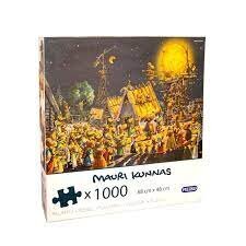 Dėlionė su šunimi Peliko Mauri Kunnas, 1000 d kaina ir informacija | Dėlionės (puzzle) | pigu.lt