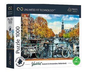 Dėlionė su vaizdu į Amsterdamą Trefl, 1000 d kaina ir informacija | Dėlionės (puzzle) | pigu.lt