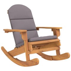 Supama adirondack kėdė vidaXL , ruda цена и информация | Кресла в гостиную | pigu.lt