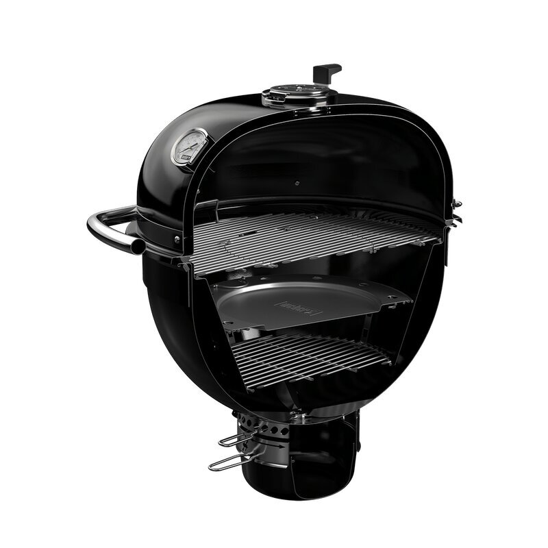 Anglinis grilis Weber Summit Kamado E6, Ø 61 cm цена и информация | Kepsninės, griliai | pigu.lt