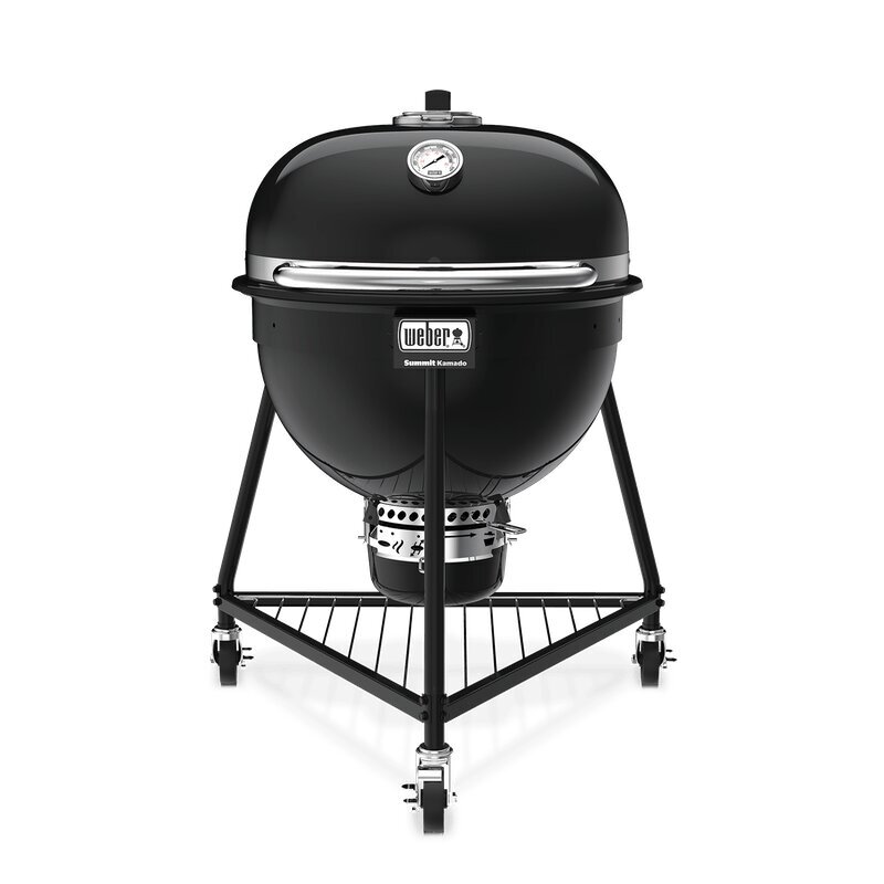 Anglinis grilis Weber Summit Kamado E6, Ø 61 cm цена и информация | Kepsninės, griliai | pigu.lt