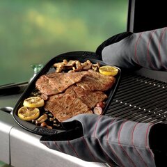 Keraminis kepimo padėklas Weber Griddle, 40 x 22 cm цена и информация | Аксессуары для гриля и барбекю | pigu.lt