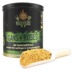 ROCK'N'RUBS Goldline Universalūs prieskoniai "Gans N' Roses", 140 g kaina ir informacija | Prieskoniai, prieskonių rinkiniai | pigu.lt