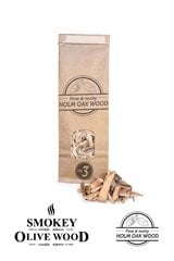 Ąžuolo drožlės Smokey Olive Wood, 500 ml цена и информация | Аксессуары для гриля и барбекю | pigu.lt