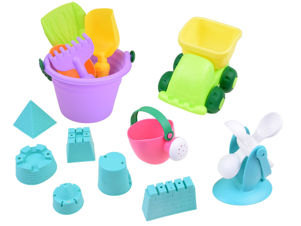Smėlio žaislų rinkinys цена и информация | Vandens, smėlio ir paplūdimio žaislai | pigu.lt