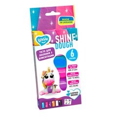 Креативный набор Play тесто  - Classic Shine 6 цветов цена и информация | Lovin'Do Товары для детей и младенцев | pigu.lt