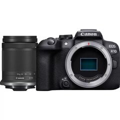 Canon D.CAM EOS R10 RF-S 18-150 IS STM EU26 24.2 MP kaina ir informacija | Skaitmeniniai fotoaparatai | pigu.lt