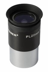 Bresser 20mm Plössl kaina ir informacija | Teleskopai ir mikroskopai | pigu.lt